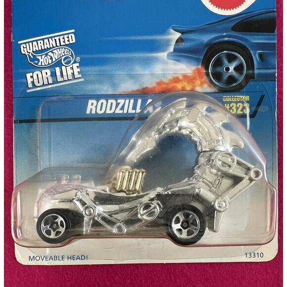 Rodzilla With Movable Head # 13310 Collector # 323 Hot Wheels - Picture 2 of 3